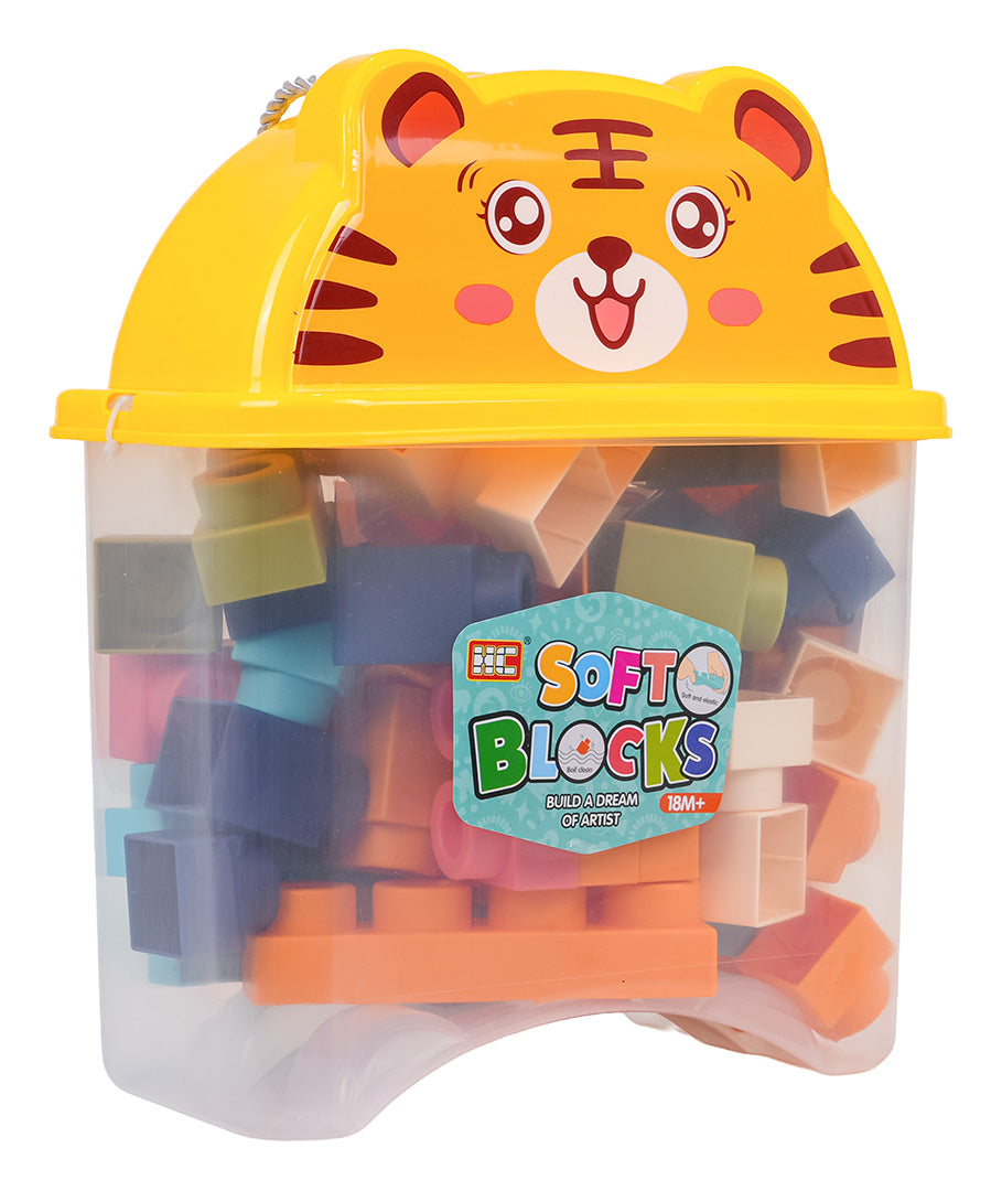 Soft Blocks Set 44 pcs + Tigger Packaging