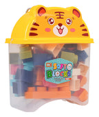 Soft Blocks Set 44 pcs + Tigger Packaging