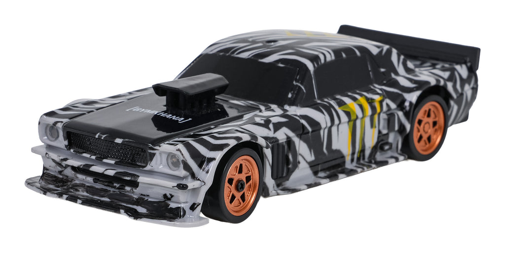 R/C Drift Car 1:43 Green + Accessories