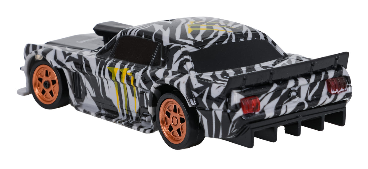 R/C Drift Car 1:43 Green + Accessories