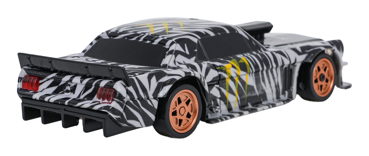R/C Drift Car 1:43 Green + Accessories