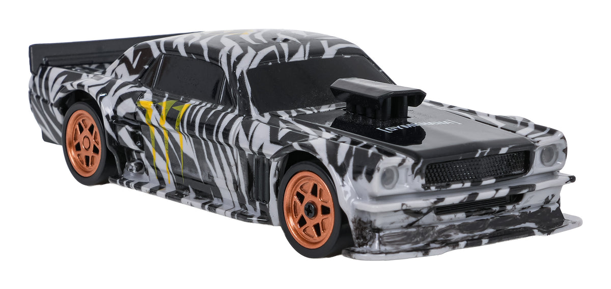 R/C Drift Car 1:43 Green + Accessories