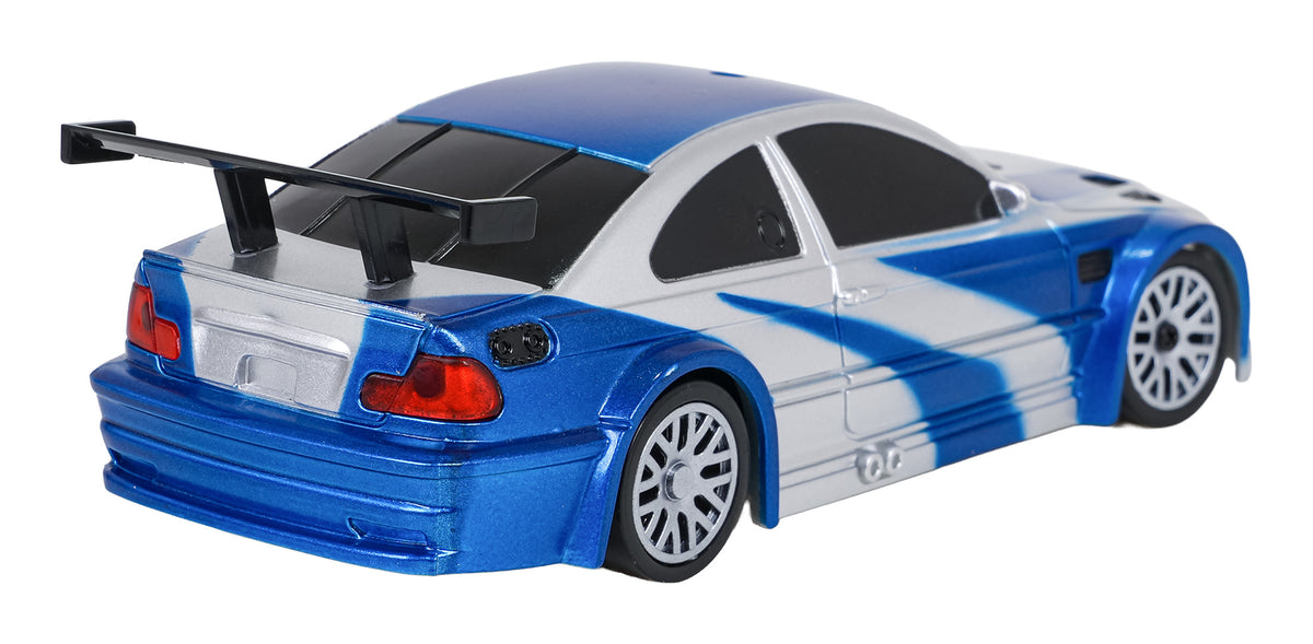 R/C Drift Car 1:43 Blue + Accessories