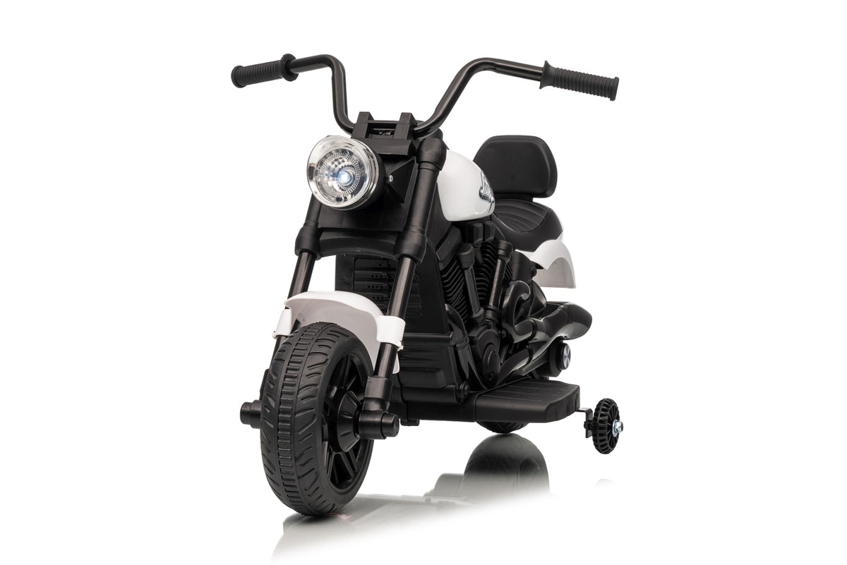 Elektrická motorka STAR biela