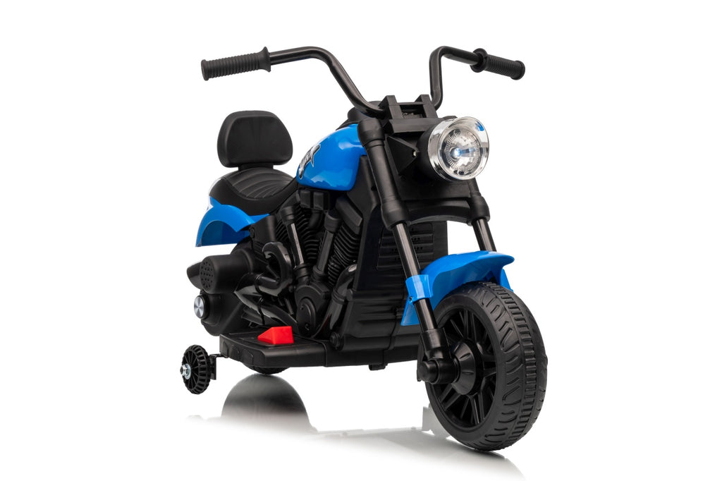 Elektrická motorka STAR modrá