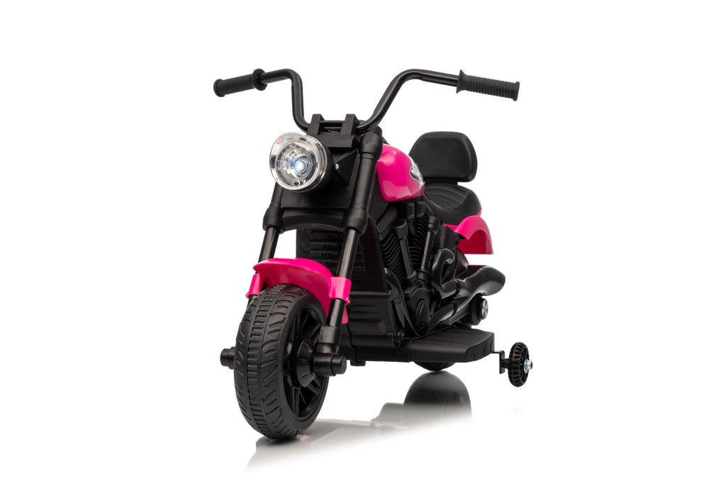 Elektrická motorka STAR ružová