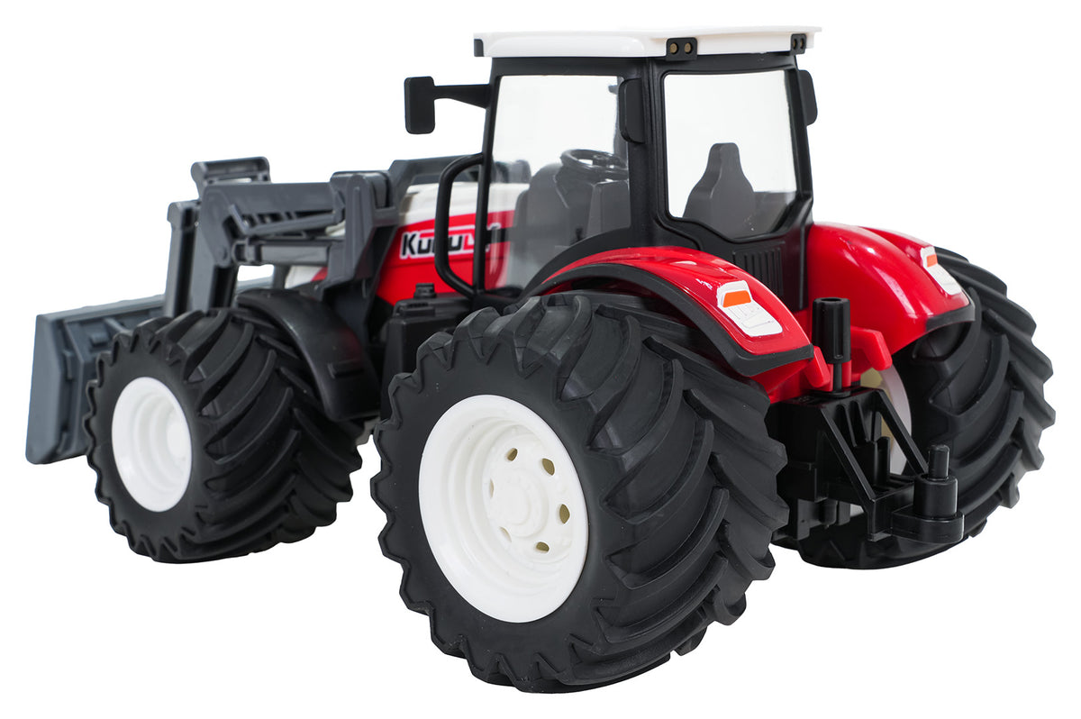 Tractor + Bulldozer R/C 1:24 Red