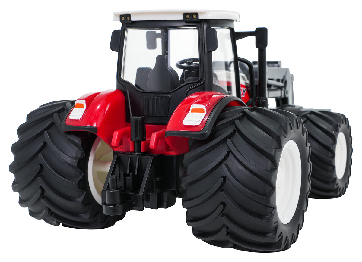 Tractor + Bulldozer R/C 1:24 Red