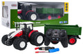 Red R/C Tractor With Green Semi-trailer