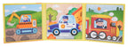Magnetic Puzzle Vehicles + Booklet