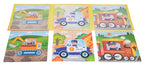 Magnetic Puzzle Vehicles + Booklet