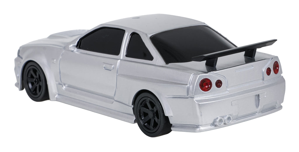 R/C Drift Car 1:43 White + Accessories