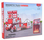 Fire Department Magnetic Building Blocks Set 48 pcs.