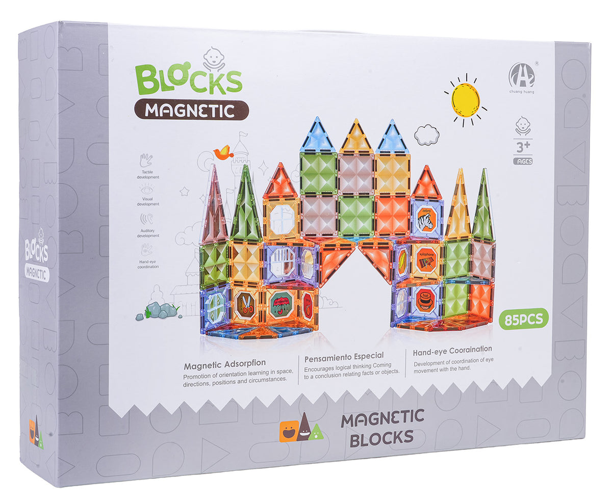 3D Magnetic Blocks Set 85pcs.