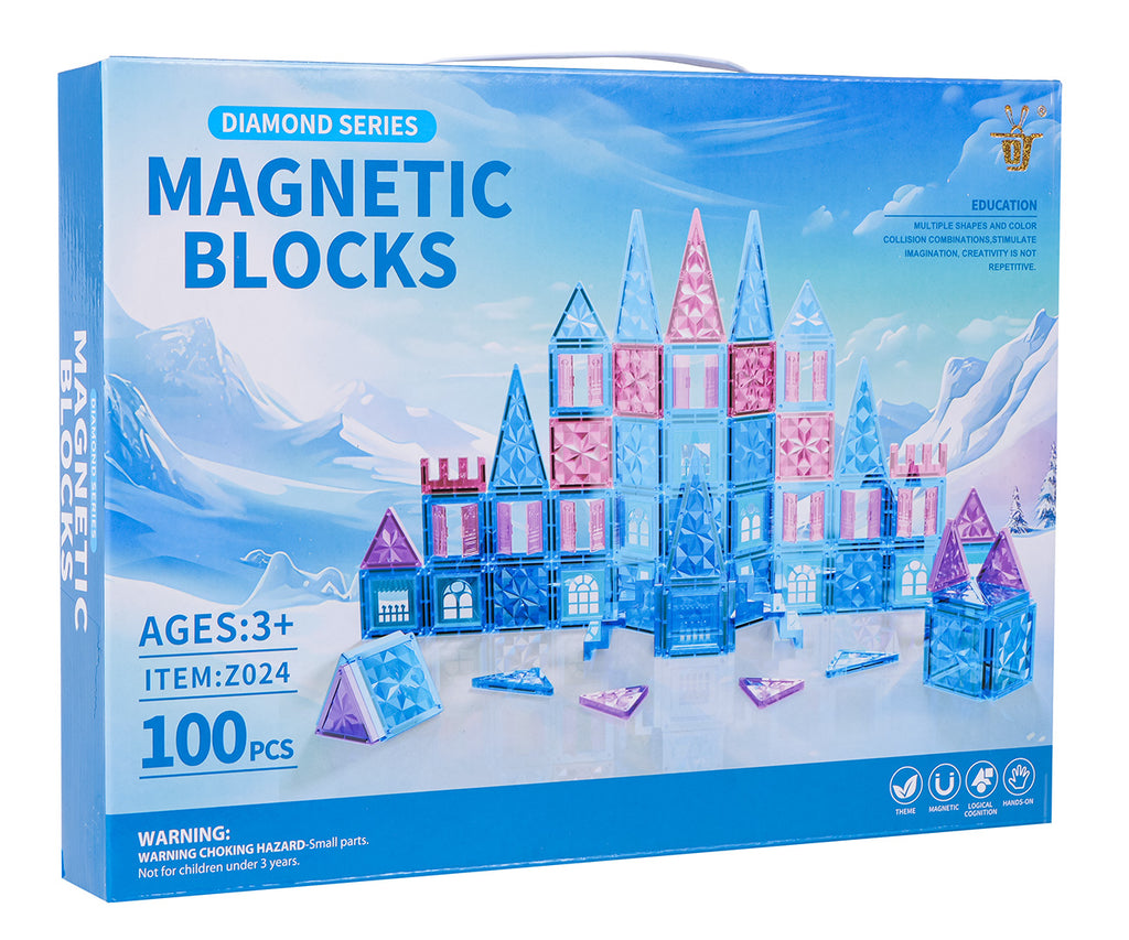 ICE SNOW Magnetic Blocks Set 100pcs.