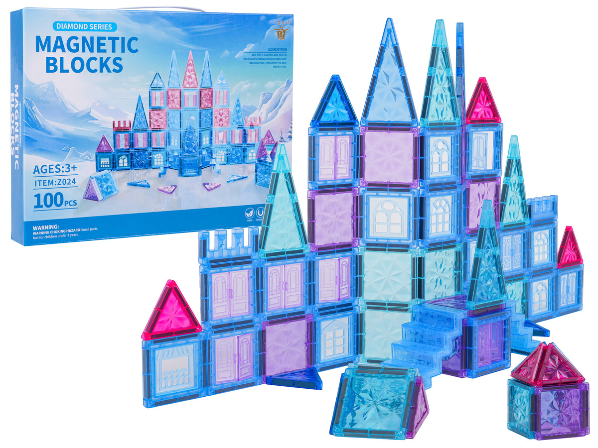 ICE SNOW Magnetic Blocks Set 100pcs.