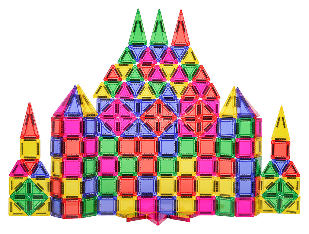 Set of Colorful Magnetic Blocks 150 pcs.