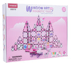 Pink Princess Magnetic Blocks Set 126 pcs.