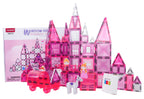 Pink Princess Magnetic Blocks Set 126 pcs.