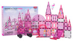 Pink Princess Magnetic Blocks Set 58 pcs.