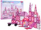 Pink Princess Magnetic Blocks Set 58 pcs.