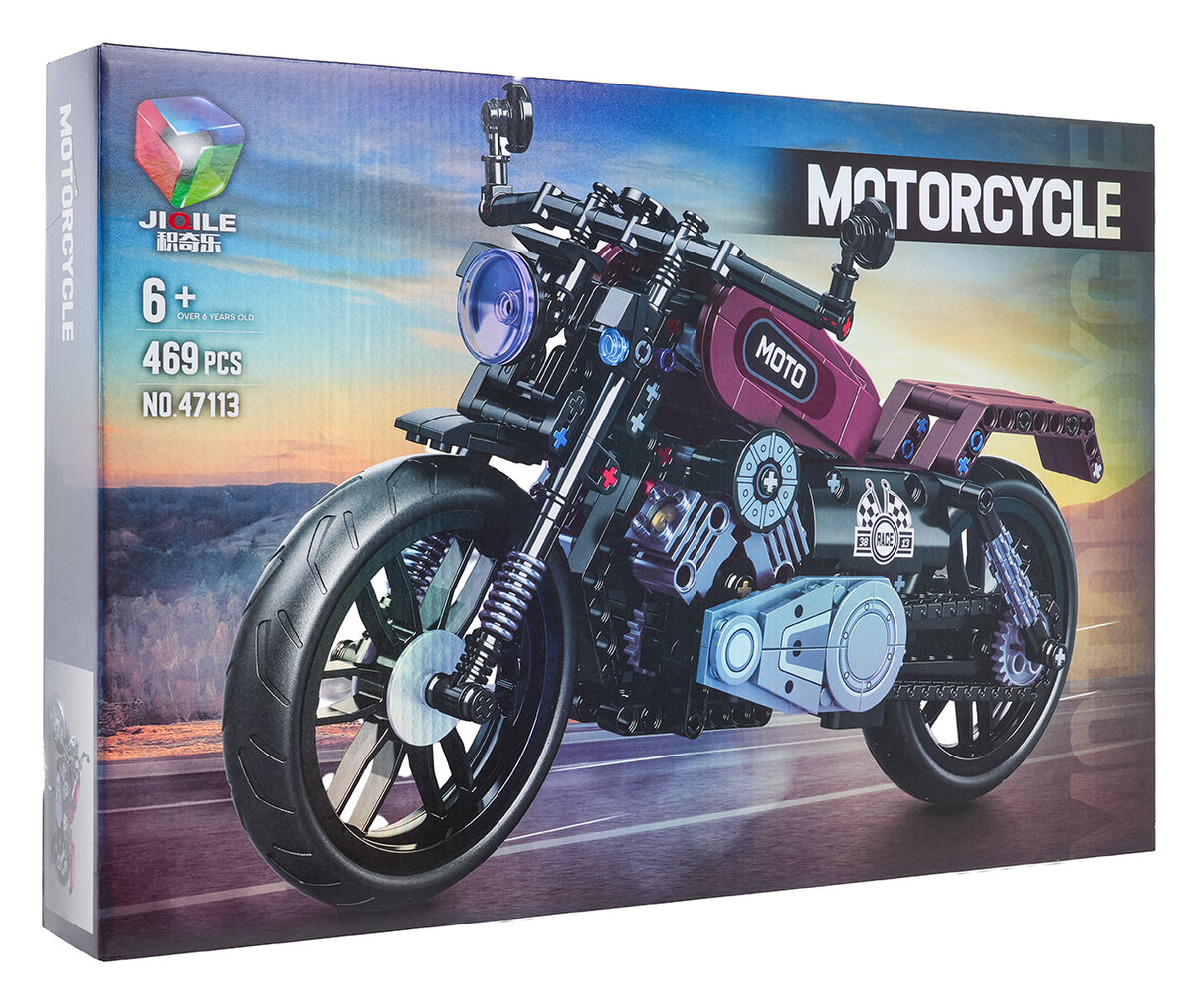 Motorcycle Building Blocks Set 469 pcs.