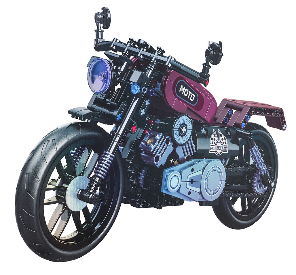 Motorcycle Building Blocks Set 469 pcs.