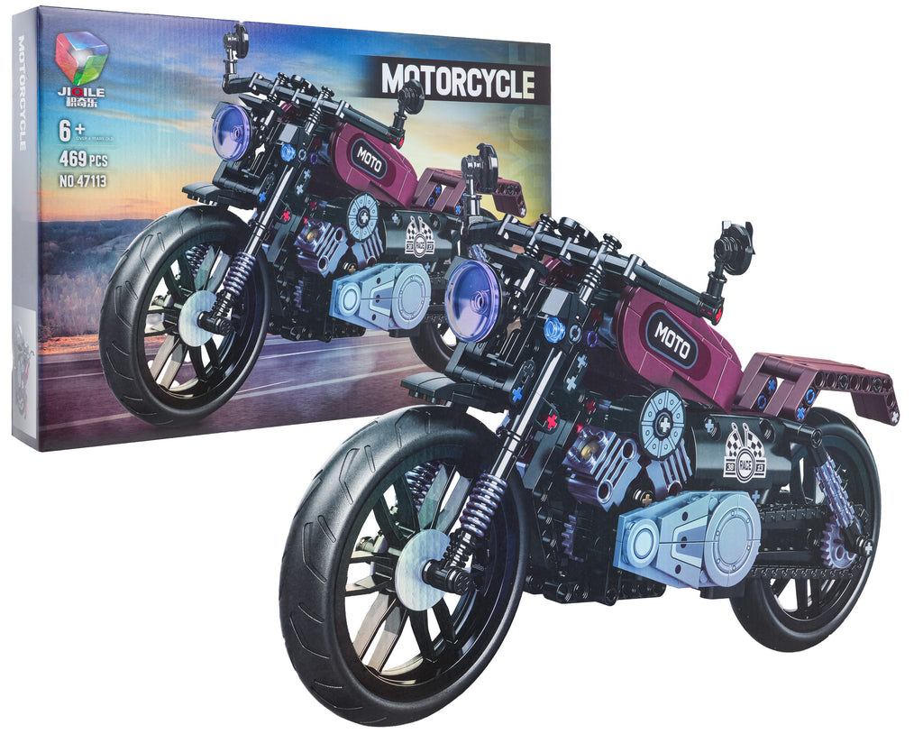 Motorcycle Building Blocks Set 469 pcs.