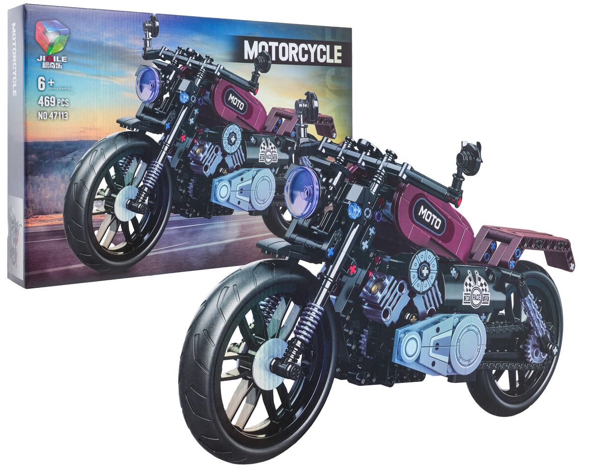 Motorcycle Building Blocks Set 469 pcs.