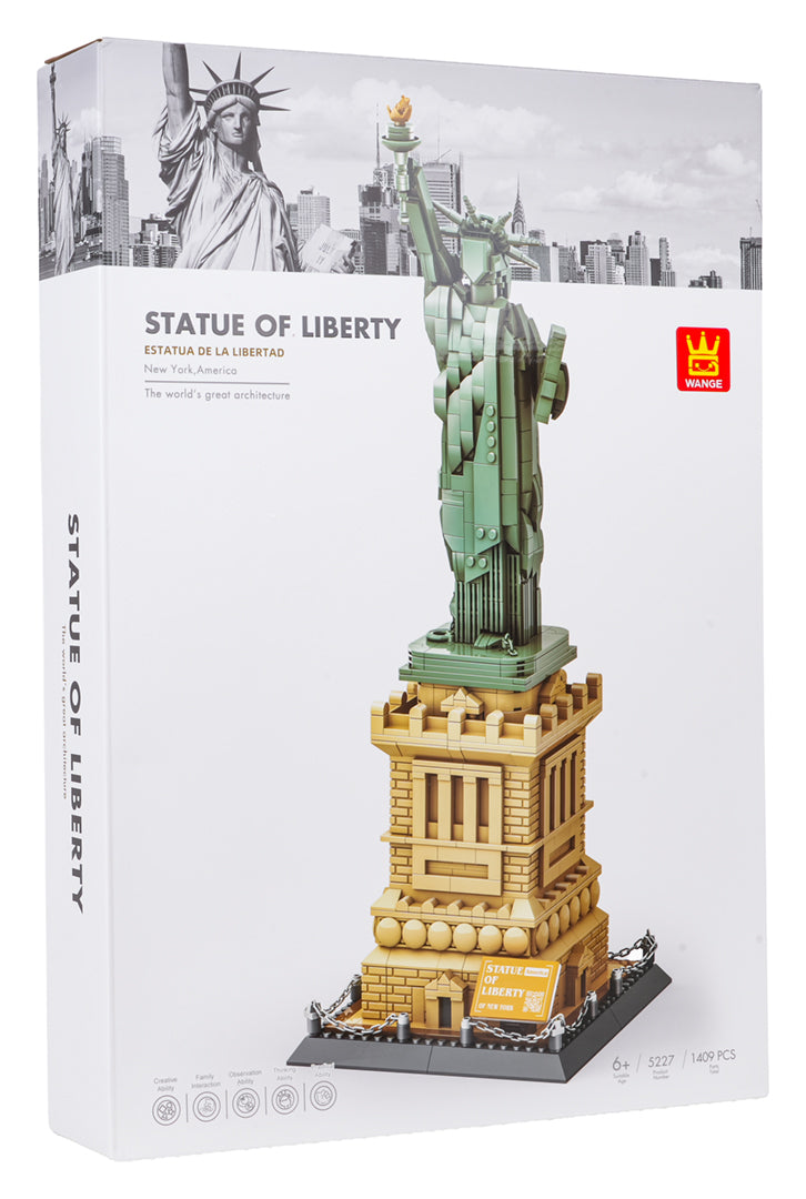 Building Blocks Set Series Buildings Statue of Liberty 1409pcs.