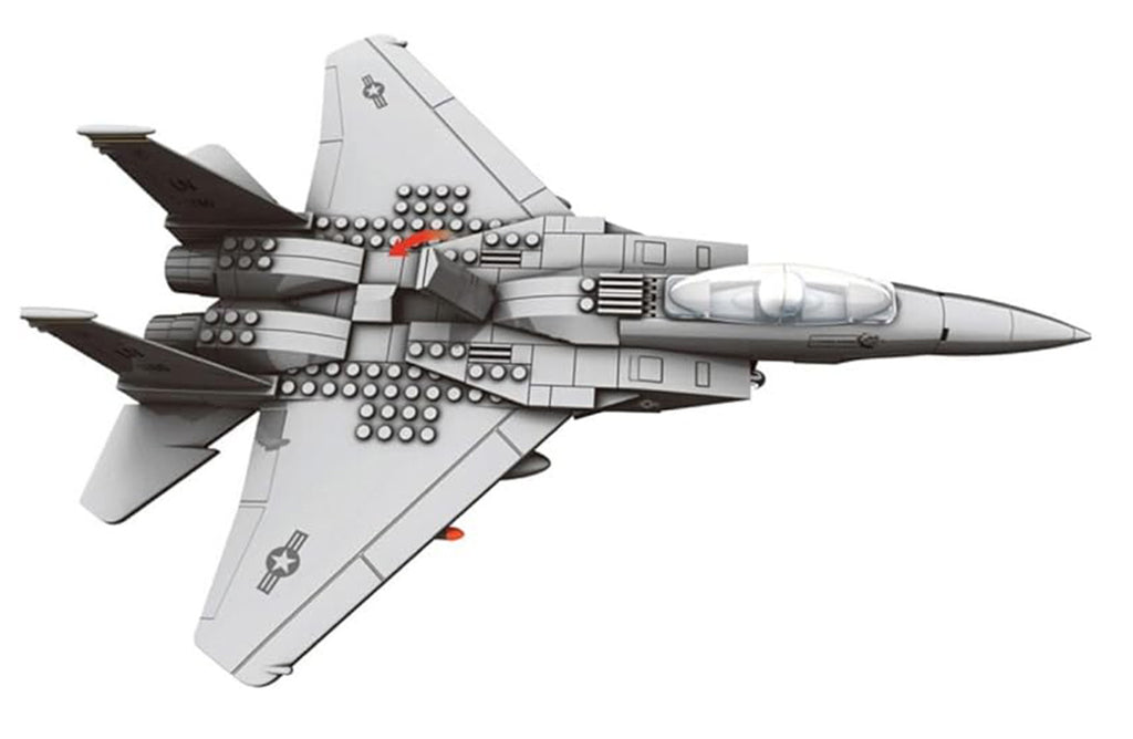 Fighter Building Blocks Set 223 pcs.