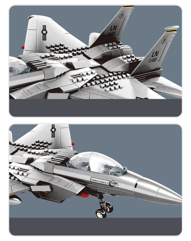 Fighter Building Blocks Set 223 pcs.