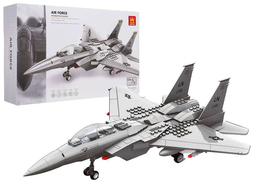 Fighter Building Blocks Set 223 pcs.