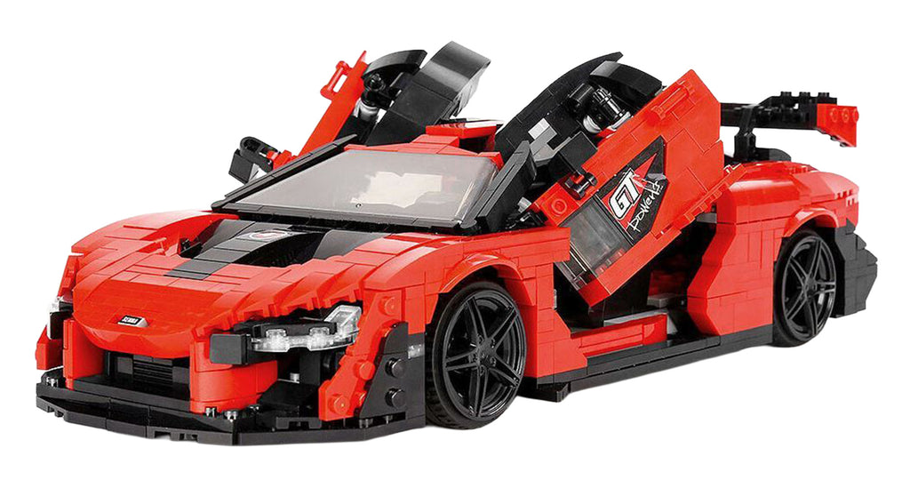Sports Car Brick Set Orange 1372pcs.