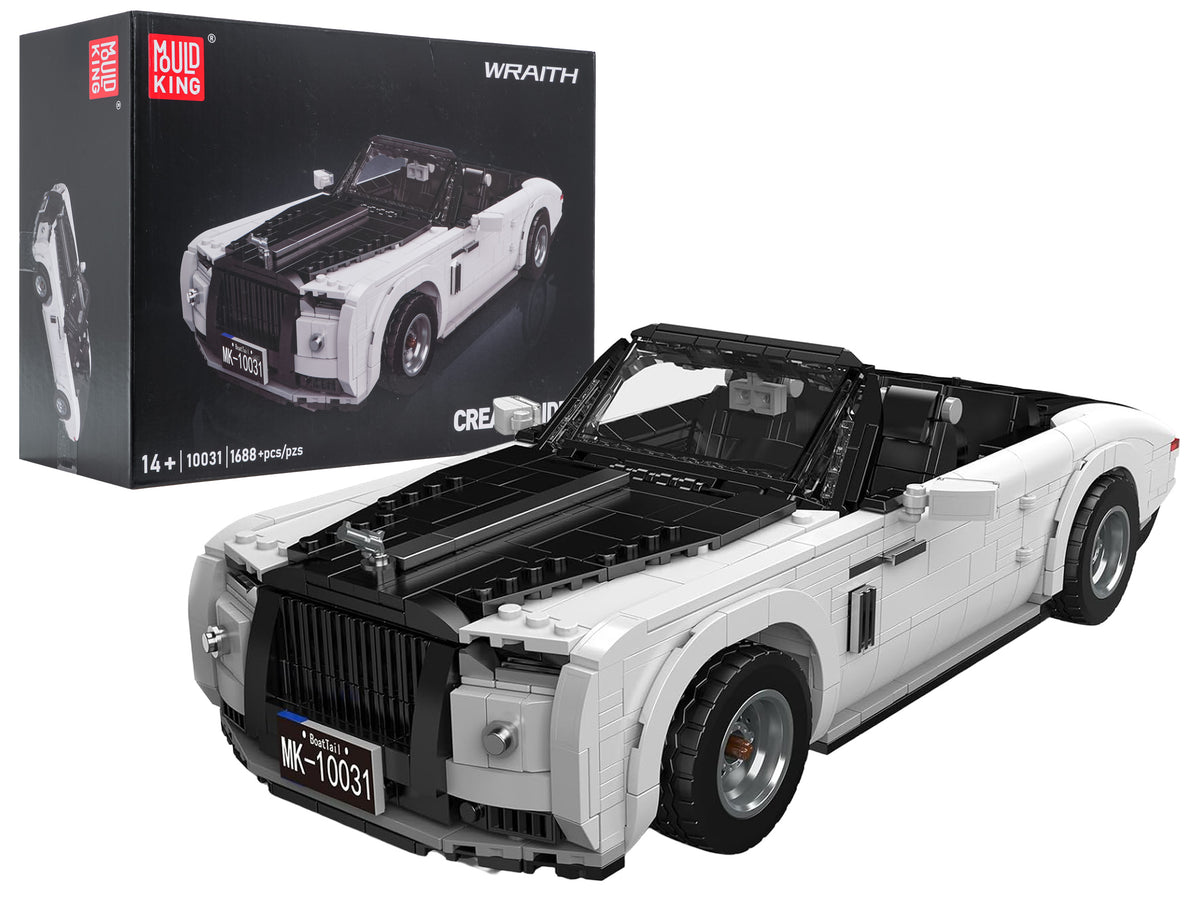 Vehicle Brick Set White Cabriolet 1603 pcs.
