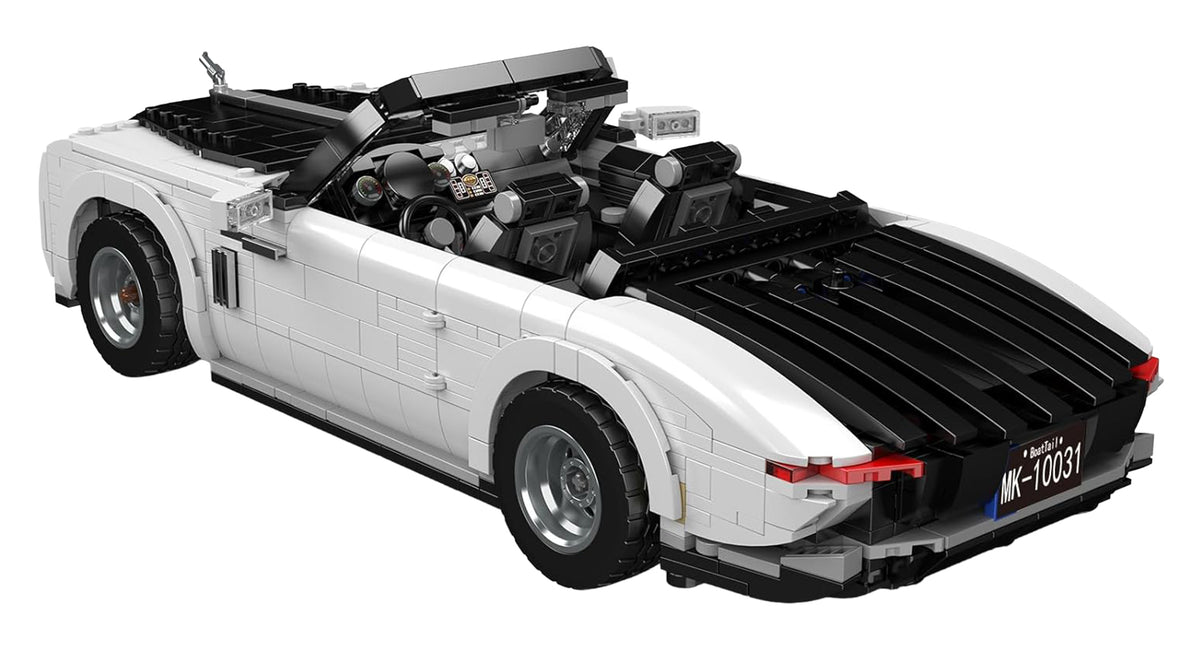 Vehicle Brick Set White Cabriolet 1603 pcs.
