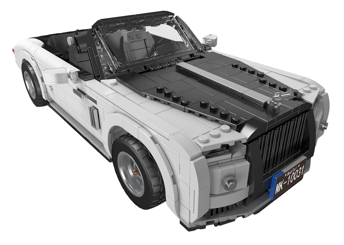 Vehicle Brick Set White Cabriolet 1603 pcs.