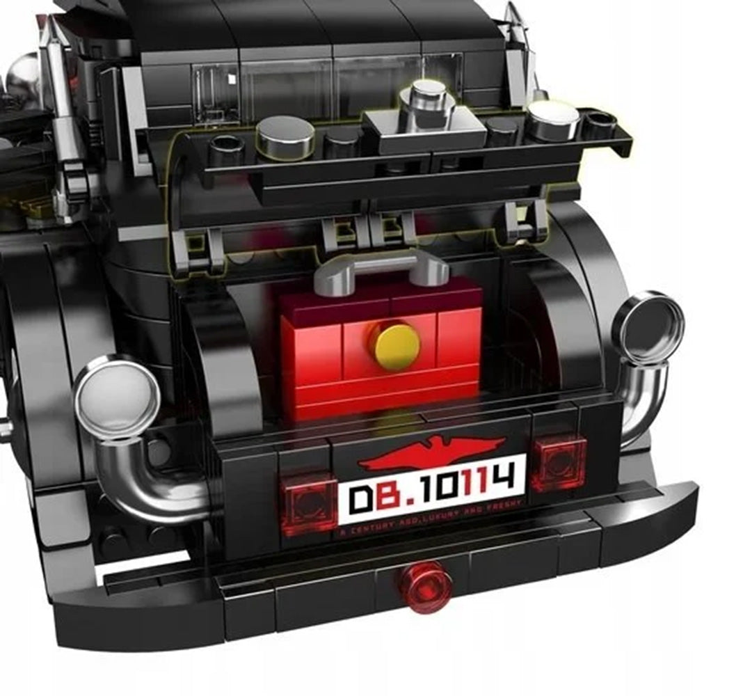 Retro Vehicle Red Building Blocks Set 1308pcs.