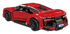 Sports Vehicle Brick Set Red 1311pcs.