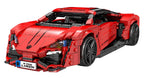 Sports Vehicle Brick Set Red 1311pcs.