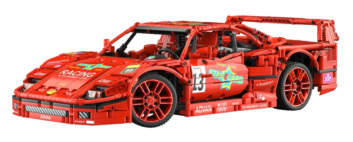Sports Car Block Set 2688 pieces. Red