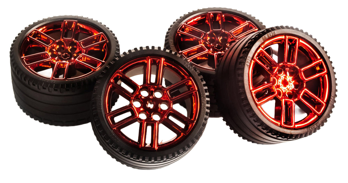 Sports Car Block Set 2688 pieces. Red