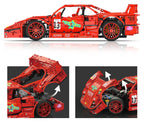 Sports Car Block Set 2688 pieces. Red