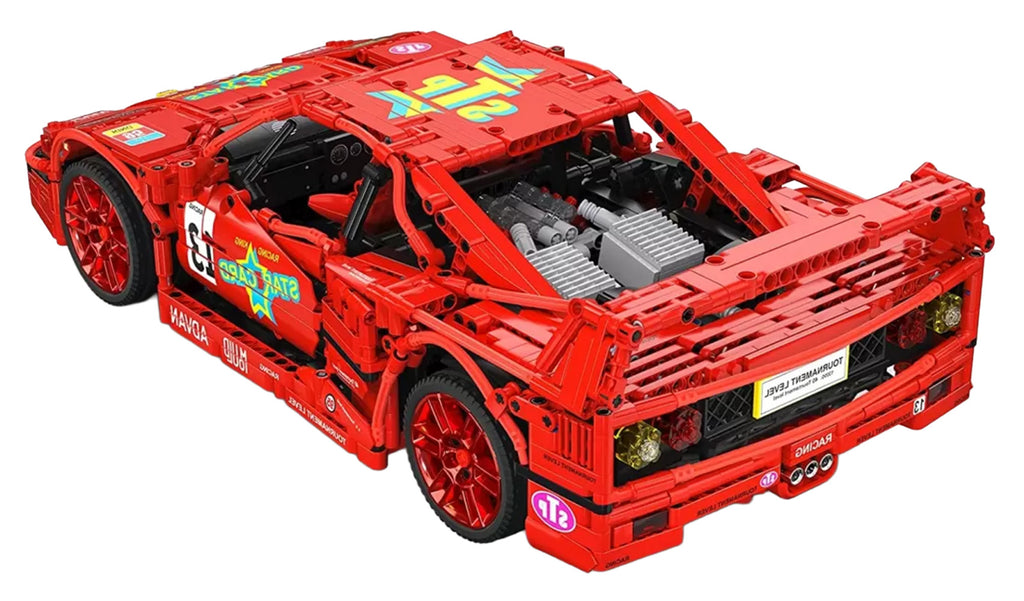 Sports Car Block Set 2688 pieces. Red