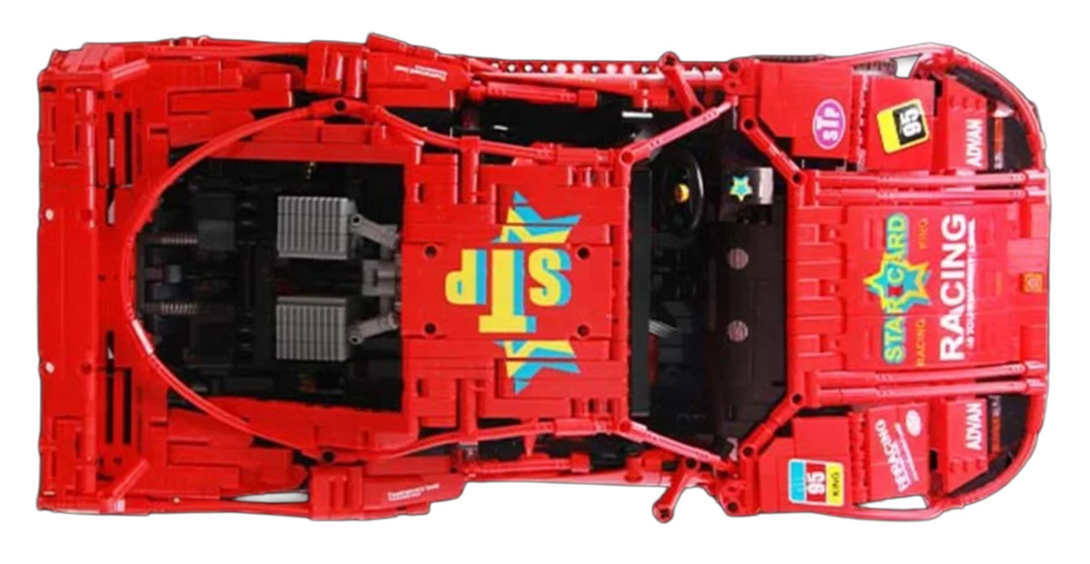 Sports Car Block Set 2688 pieces. Red