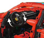 Sports Car Block Set 2688 pieces. Red
