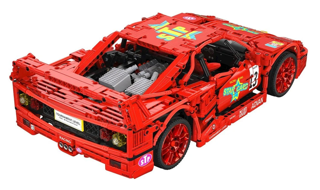 Sports Car Block Set 2688 pieces. Red