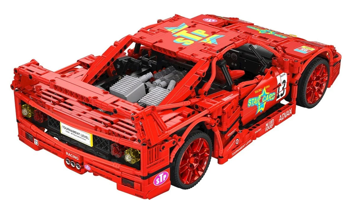 Sports Car Block Set 2688 pieces. Red