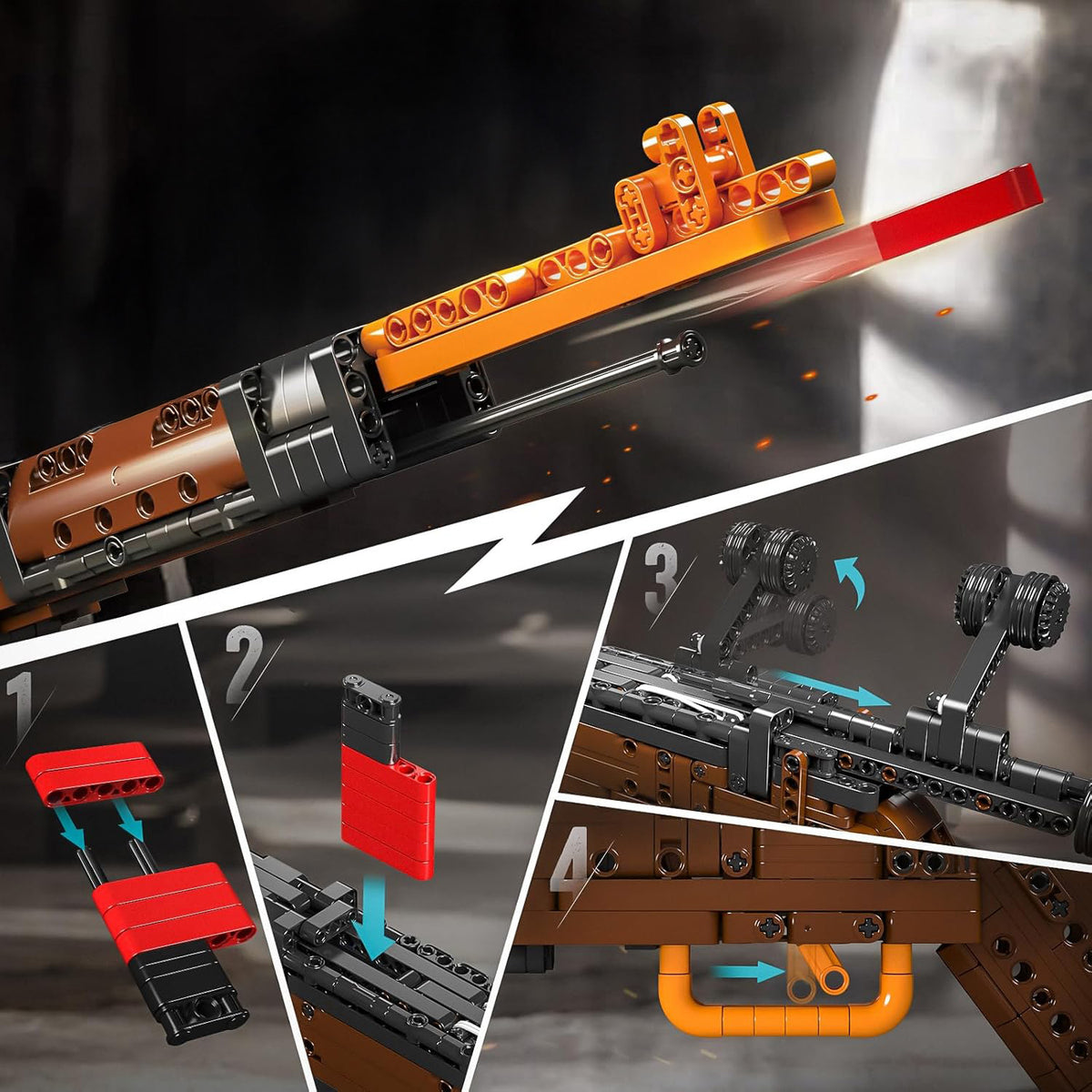 Rifle Building Kit 1117pcs.