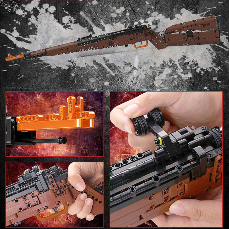 Rifle Building Kit 1117pcs.